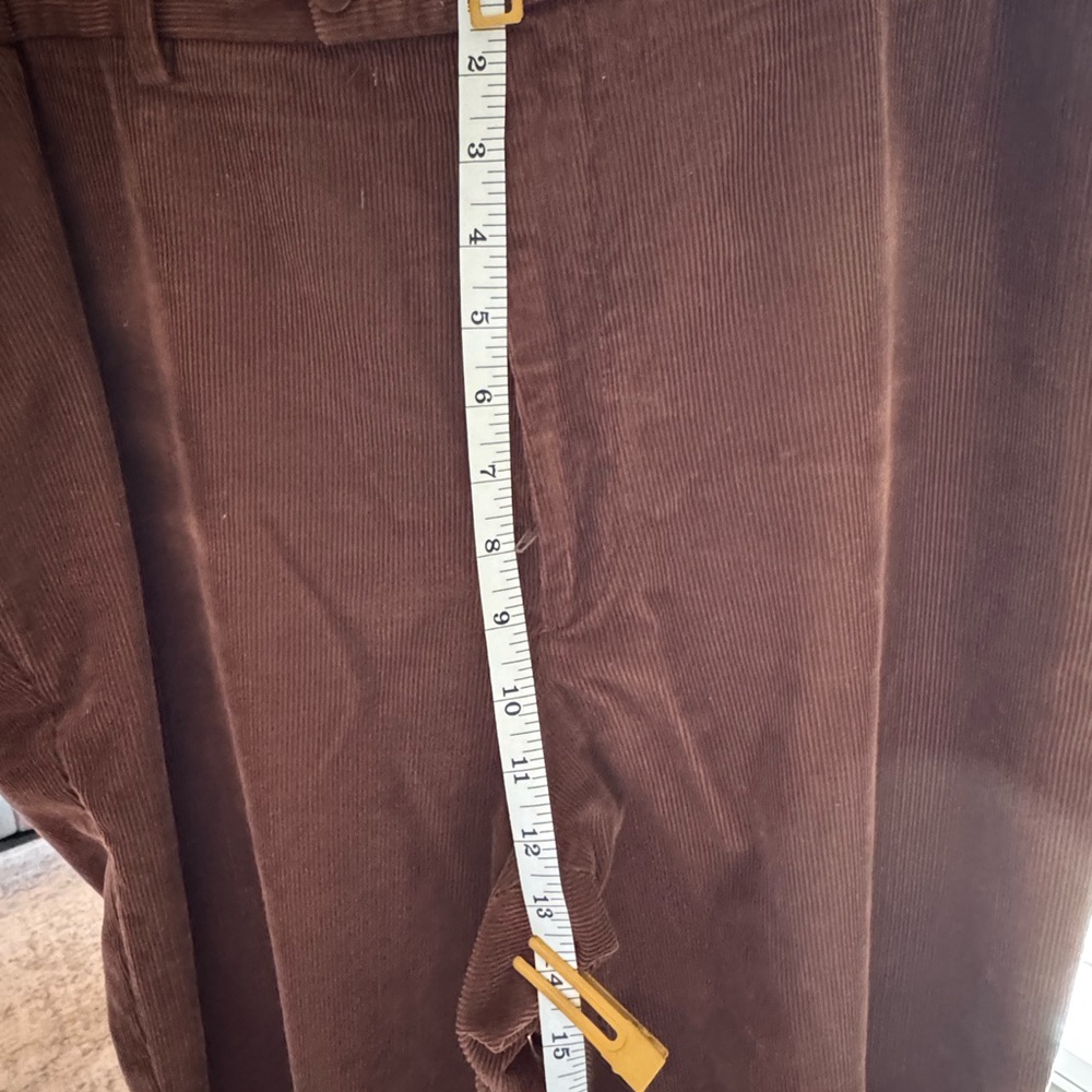 Loro Piana Dark Brown Corduroy Trousers - Picture 5 of 6